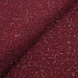 Lainage bouclette lurex bordeaux