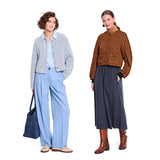 Patron Burda n°5607 : Veste