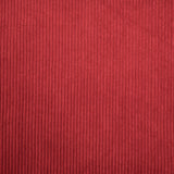 Velours polyester côtelé rouille