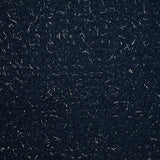 Lainage bouclette lurex marine