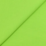 Jersey french terry coton Bio vert pomme