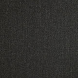 Tissu tailleur en laine mélangée grattée gris anthracite