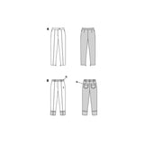 Patron Burda n°5712 : Pantalon