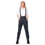 Patron n°6856 : Pantalon avec plis à la taille