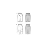 Patron Burda kids n°9208 : Pantalon