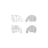 Patron Burda n°5711 : Veste