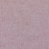 Chambray de coton rouge foncé