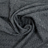 Tweed Emma Lurex Polyester Fondo gris