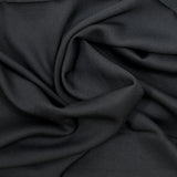 Black viscose twill