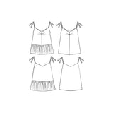 Patron de couture top BELLE EPINE