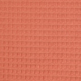 Coton 100% nid d'abeille marsala