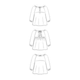 Patron de couture blouse HESPERIDE