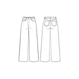 Patron de couture jean RONSARD