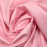 Popeline de coton rose dragée