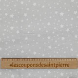 Gray background cotton stake