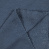 Jersey french terry coton Bio bleu jeans