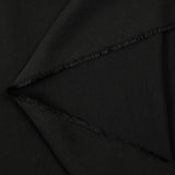 Crepé georgette de poliéster negro
