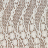Dentelle polycoton Gina blanc cassé