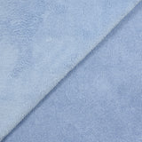 Baby blue bamboo sponge fabric sold per meter