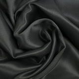 Twill 100% soie gris anthracite