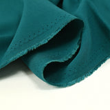 Duck blue viscose twill