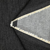 Jean's coton élasthanne Flora gris anthracite