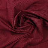 Woven cotton tank complexion burgundy and dark blue tiles