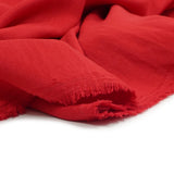 Fino lienzo rojo de aviva poliéster