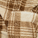 Billy woolen checkered loop brown and broken white tiles