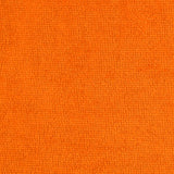 Tissu éponge bambou orange vendu au mètre