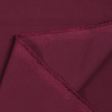 Crêpe de polyester lourd Madeleine prune