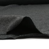 Bord-côte tubulaire anthracite chiné vendu au mètre