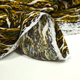 Twill de viscose imprimé Mars kaki
