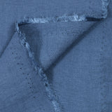Crêpe viscosa lily bleu charrette