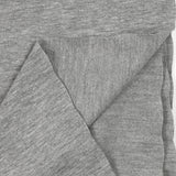 Jersey French Terry Algodón Orgánico Gris Chino