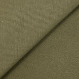 Jersey French Terry Organic Olive Organic Cotton