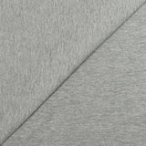 Jersey coton Bio gris chiné