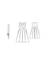 Patron Burda n°5618 : Robe