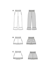 Patron Burda n°5631 : Pantalon