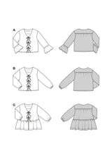 Patron Burda n°5632 : Blouse