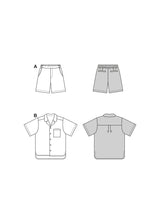 Patron Burda n°5640 : Chemise et short