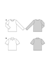Patron Burda n°5641 : T-shirt