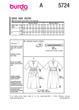 Burda boss n ° 5724: dress