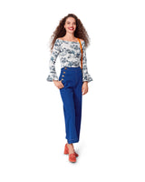 Patron Burda n°5730 : Top