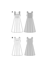 Patron Burda n°5736 : Robe