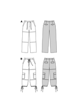 Patron Burda n°5740 : Pantalon
