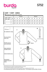 Burda Boss N ° 5752: camiseta