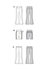 Burda Boss N ° 5762: Leggings
