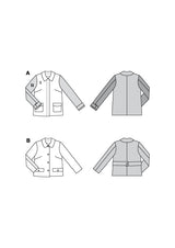 Patron Burda n°5799 : Veste