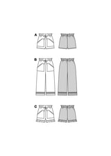 Patron Burda n°5808 : Pantalon